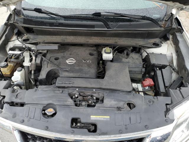 5N1AR2MNXGC660241 - 2016 NISSAN PATHFINDER S WHITE photo 12