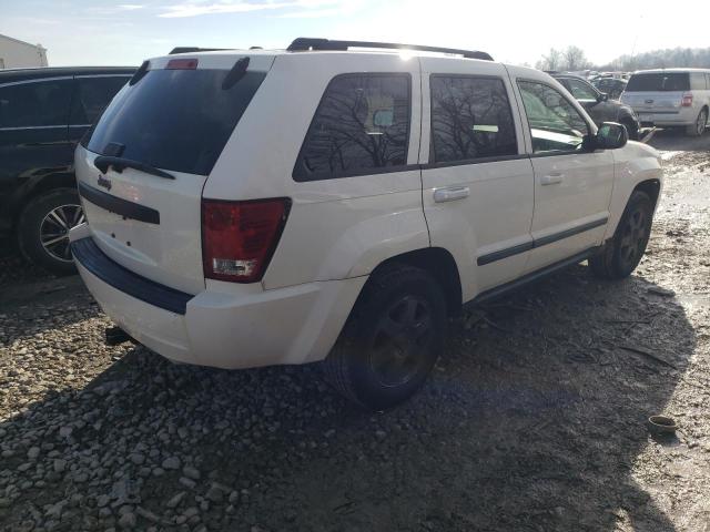 1J8GR48K48C102552 - 2008 JEEP GRAND CHER LAREDO WHITE photo 3