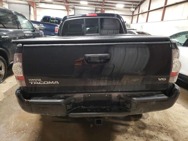 5TFMU4FN8BX001049 - 2011 TOYOTA TACOMA DOUBLE CAB LONG BED BLACK photo 6