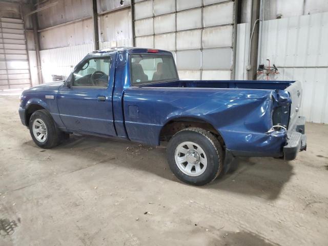 1FTYR10D89PA68813 - 2009 FORD RANGER BLUE photo 2