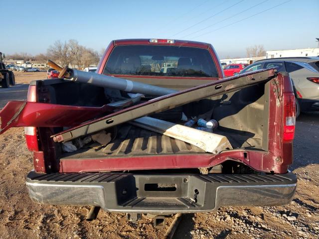 1FTPW12505FA79458 - 2005 FORD F150 SUPERCREW BURGUNDY photo 6