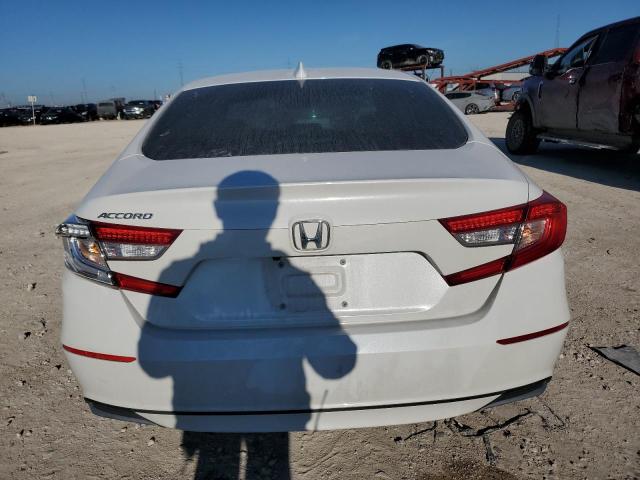 1HGCV1F11LA031228 - 2020 HONDA ACCORD LX WHITE photo 6