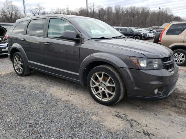 3C4PDCEG0ET310251 - 2014 DODGE JOURNEY R/T GRAY photo 4