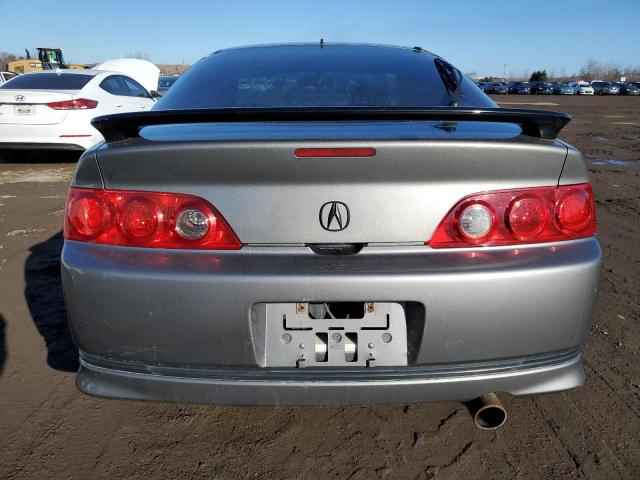 JH4DC54856S800097 - 2006 ACURA RSX GRAY photo 6