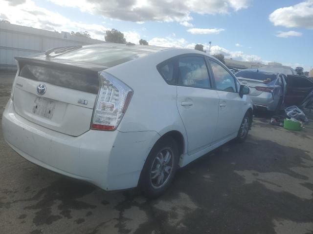 JTDKN3DUXA0026664 - 2010 TOYOTA PRIUS WHITE photo 3