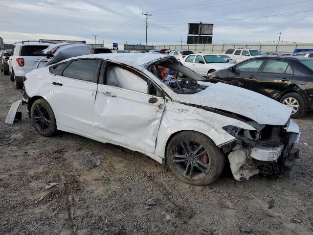 3FA6P0HD1JR216248 - 2018 FORD FUSION SE WHITE photo 4