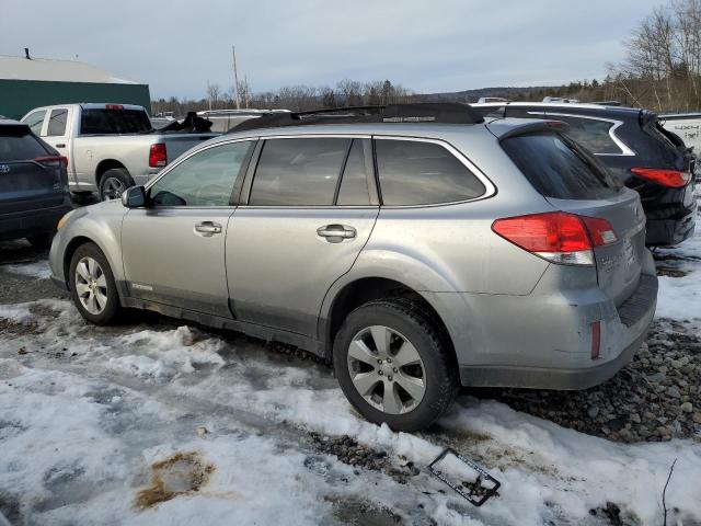 4S4BRBJC7B3372578 - 2011 SUBARU OUTBACK 2.5I LIMITED SILVER photo 2