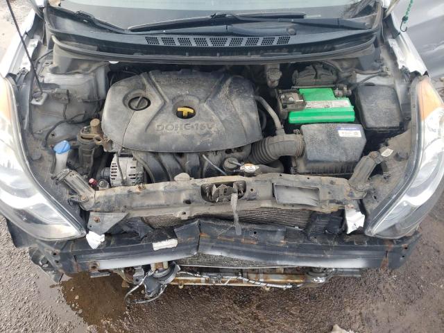 5NPDH4AE9DH344320 - 2013 HYUNDAI ELANTRA GLS SILVER photo 11