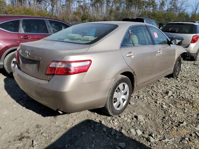 4T1BE46K08U213931 - 2008 TOYOTA CAMRY CE GOLD photo 3