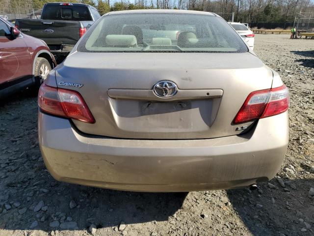 4T1BE46K08U213931 - 2008 TOYOTA CAMRY CE GOLD photo 6