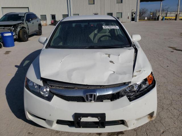 2HGFA1F50AH579733 - 2010 HONDA CIVIC LX WHITE photo 5