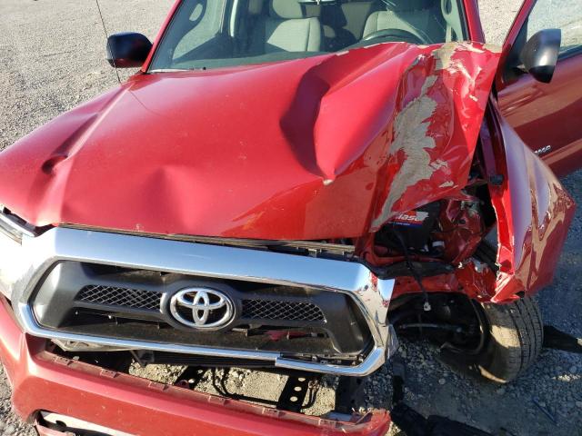 5TFTX4CN2CX016557 - 2012 TOYOTA TACOMA ACCESS CAB Қызыл фото 11