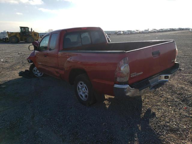 5TFTX4CN2CX016557 - 2012 TOYOTA TACOMA ACCESS CAB RED photo 2