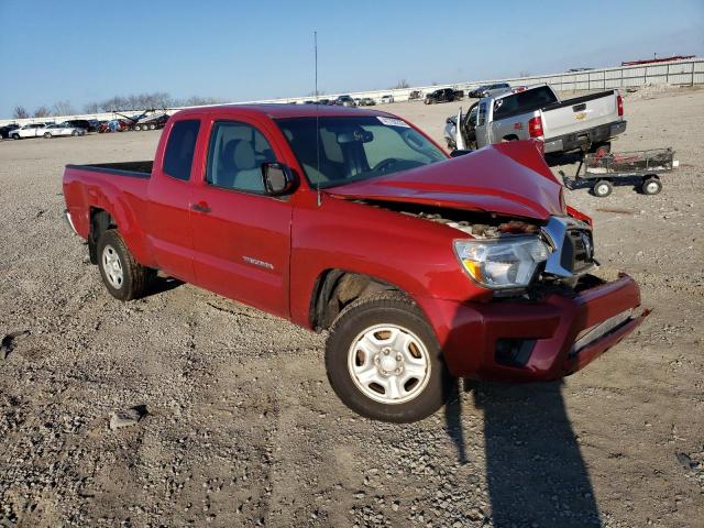 5TFTX4CN2CX016557 - 2012 TOYOTA TACOMA ACCESS CAB Қызыл фото 4