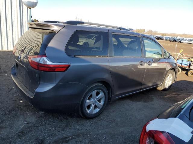 5TDKK3DC8GS700106 - 2016 TOYOTA SIENNA LE GRAY photo 3