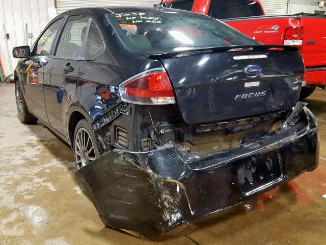 1FAHP3GN0AW181137 - 2010 FORD FOCUS SES  photo 3