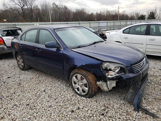 KNAGE123475093273 - 2007 KIA OPTIMA LX BLUE photo 4