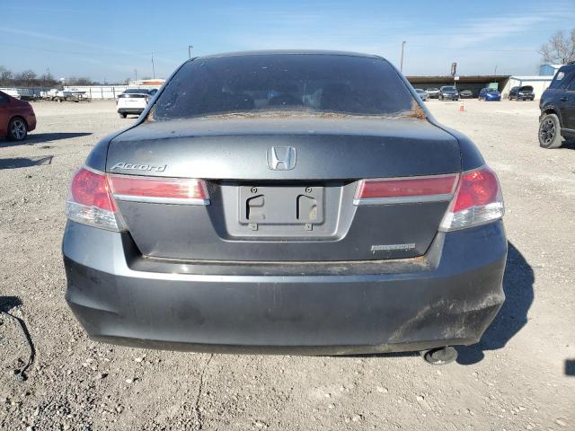 1HGCP2F69CA009747 - 2012 HONDA ACCORD SE ნაცრისფერი ფოტო 6