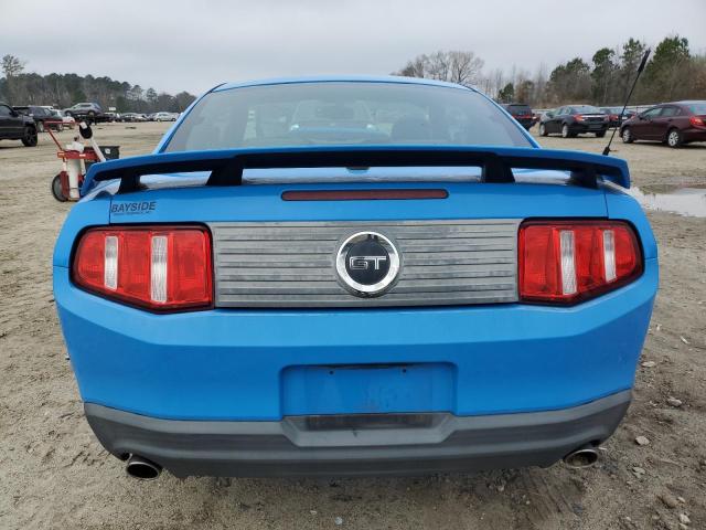 1ZVBP8CHXA5158433 - 2010 FORD MUSTANG GT BLUE photo 6