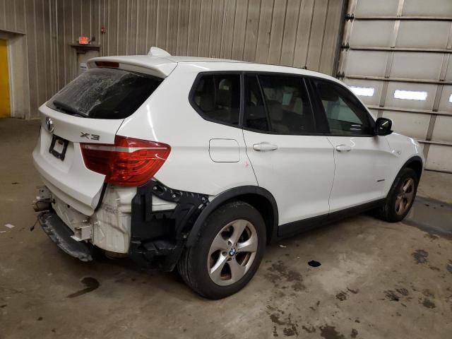 5UXWX5C51CL722301 - 2012 BMW X3 XDRIVE28I WHITE photo 3