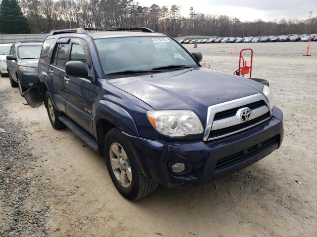 JTEBU14R568062334 - 2006 TOYOTA 4RUNNER SR5 BLUE photo 4