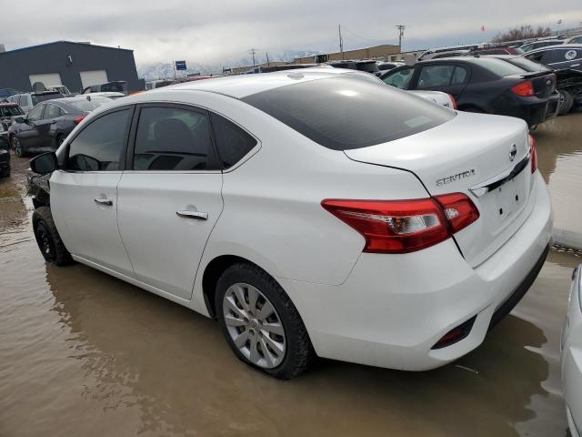 3N1AB7APXGL639361 - 2016 NISSAN SENTRA S WHITE photo 2