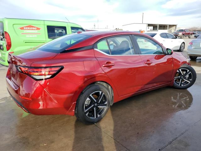 3N1AB8CVXRY243826 - 2024 NISSAN SENTRA SV RED photo 3