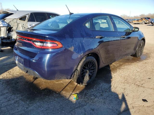 1C3CDFAA9DD117722 - 2013 DODGE DART SE BLUE photo 3