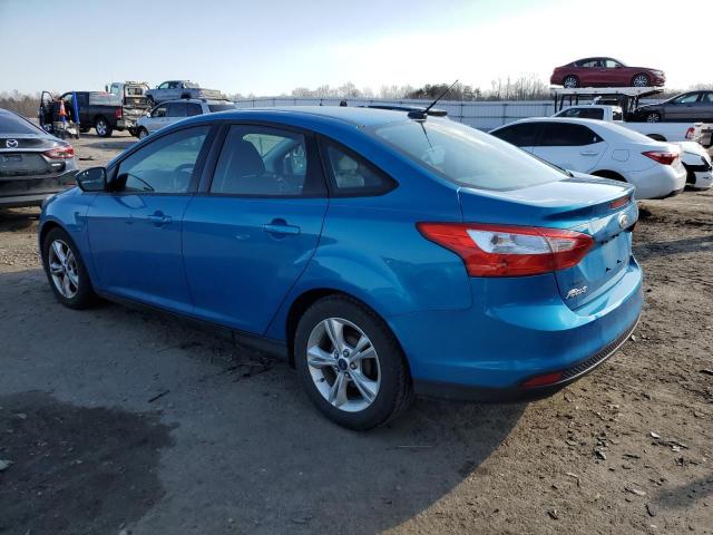 1FADP3F2XEL346091 - 2014 FORD FOCUS SE BLUE photo 2