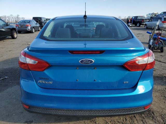 1FADP3F2XEL346091 - 2014 FORD FOCUS SE BLUE photo 6