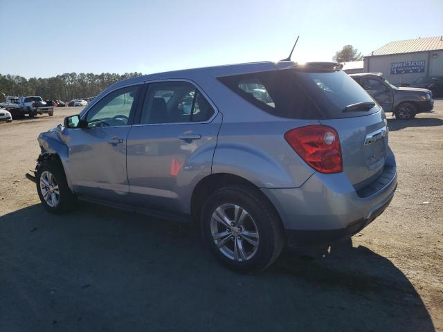 2GNALAEK3E6307311 - 2014 CHEVROLET EQUINOX LS BLUE photo 2