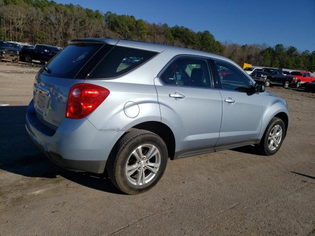 2GNALAEK3E6307311 - 2014 CHEVROLET EQUINOX LS BLUE photo 3