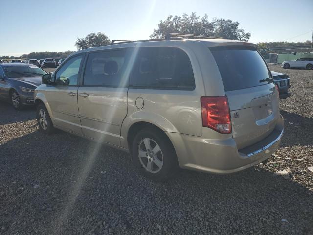 2C4RDGCG3DR528446 - 2013 DODGE GRAND CARA SXT BEIGE photo 2