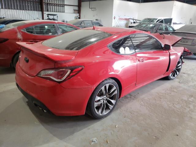 KMHHU6KJ0FU123939 - 2015 HYUNDAI GENESIS CO 3.8L RED photo 3