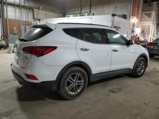 5NMZUDLB2JH066616 - 2018 HYUNDAI SANTA FE S WHITE photo 3