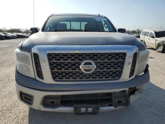 1N6AA1EKXHN505511 - 2017 NISSAN TITAN S SILVER photo 5