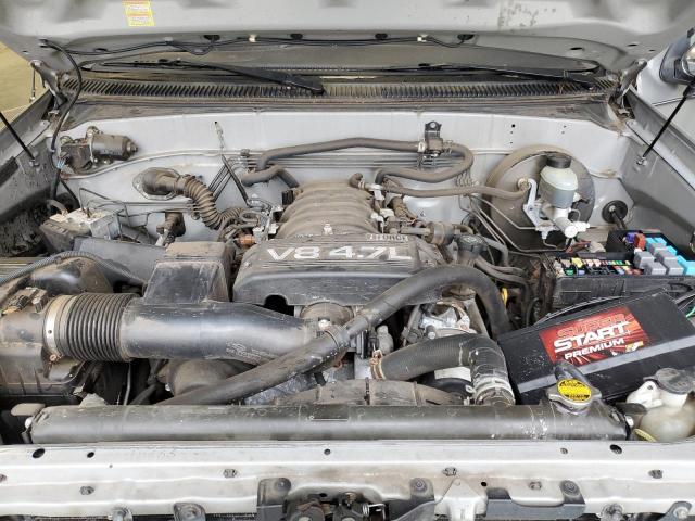 5TBBT44166S474592 - 2006 TOYOTA TUNDRA ACCESS CAB SR5 SILVER photo 11