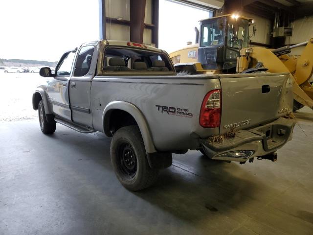 5TBBT44166S474592 - 2006 TOYOTA TUNDRA ACCESS CAB SR5 SILVER photo 2
