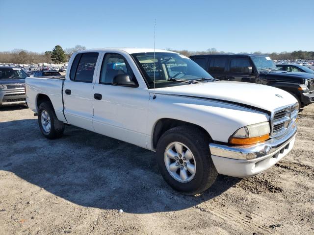 1D7HL48N54S536914 - 2004 DODGE DAKOTA QUAD SLT WHITE photo 4