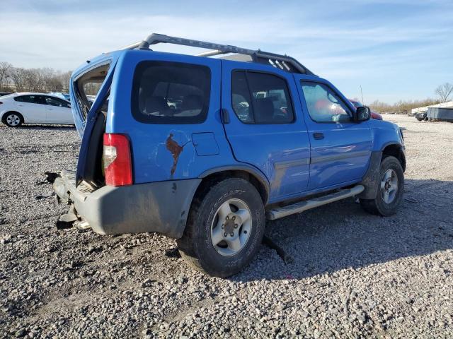 5N1ED28T22C541388 - 2002 NISSAN XTERRA XE BLUE photo 3