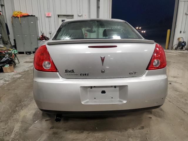 1G2ZH57N384100570 - 2008 PONTIAC G6 GT SILVER photo 6