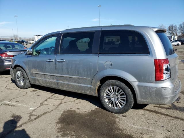 2C4RC1CG8DR634214 - 2013 CHRYSLER TOWN & COU TOURING L SILVER photo 2