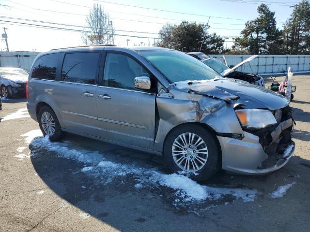 2C4RC1CG8DR634214 - 2013 CHRYSLER TOWN & COU TOURING L SILVER photo 4
