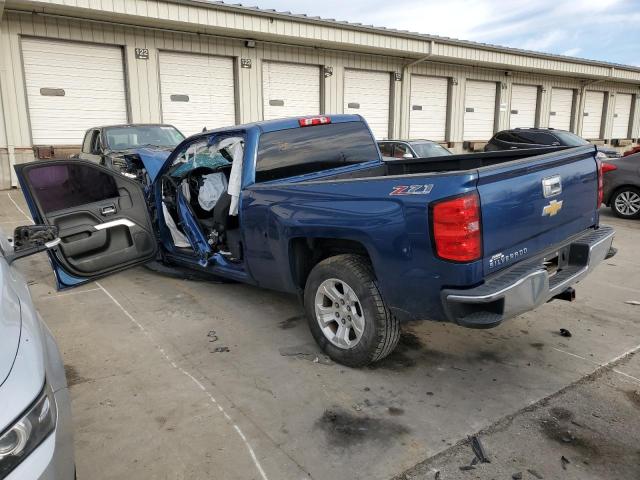 1GCVKREH9FZ179243 - 2015 CHEVROLET SILVERADO K1500 LT BLUE photo 2