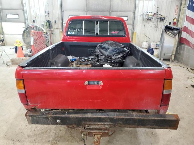 4TAVL52N5TZ104501 - 1996 TOYOTA TACOMA XTRACAB RED photo 6