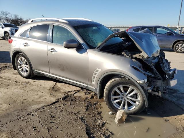 JNRAS18UX9M101323 - 2009 INFINITI FX35 GRAY photo 4