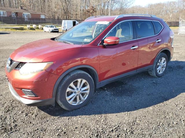 KNMAT2MV7FP521018 - 2015 NISSAN ROGUE S RED photo 1