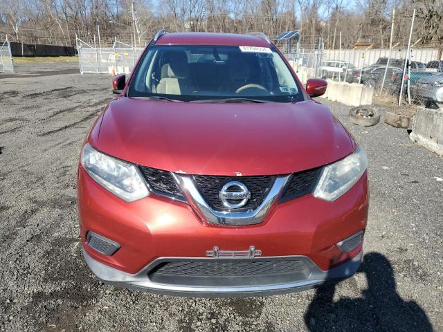 KNMAT2MV7FP521018 - 2015 NISSAN ROGUE S RED photo 5