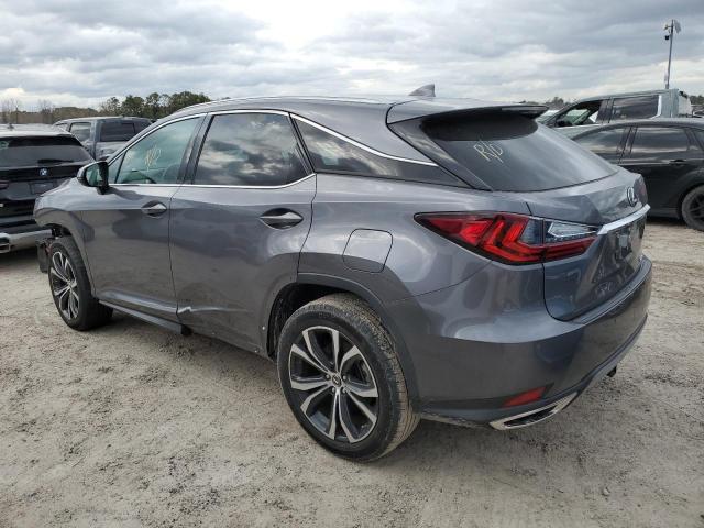 2T2HZMAA2LC182135 - 2020 LEXUS RX 350 GRAY photo 2