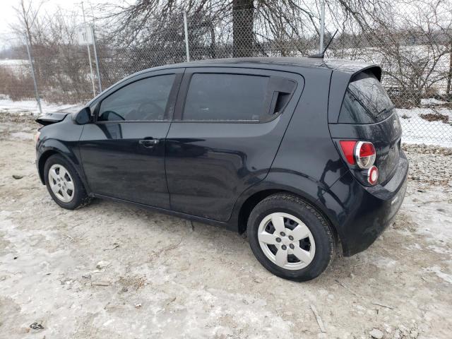 1G1JA6SH5E4211405 - 2014 CHEVROLET SONIC LS BLACK photo 2